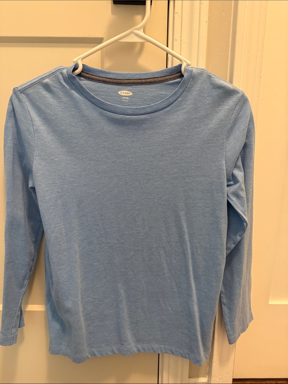 Old Navy Baby Blue Long Sleeve Crew Tee